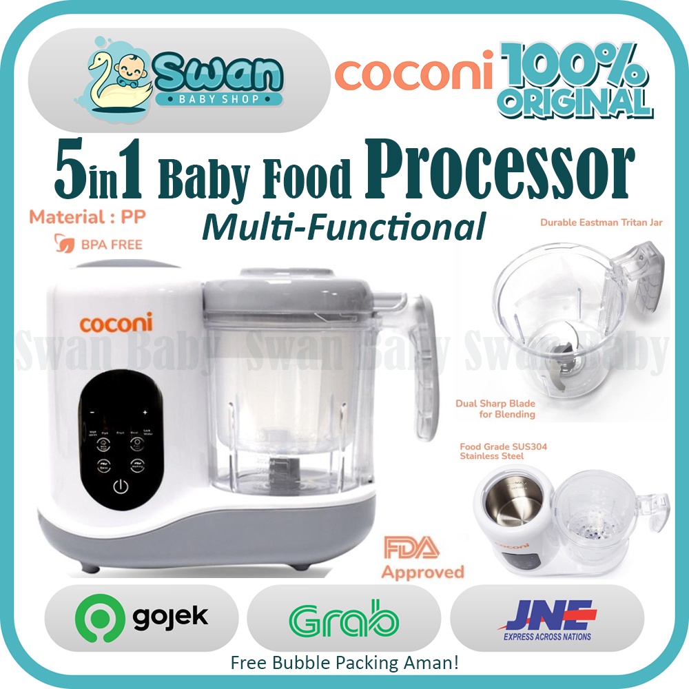 Jual Coconi 5 in 1 Multifunctional Baby Food Processor / Baby Meal