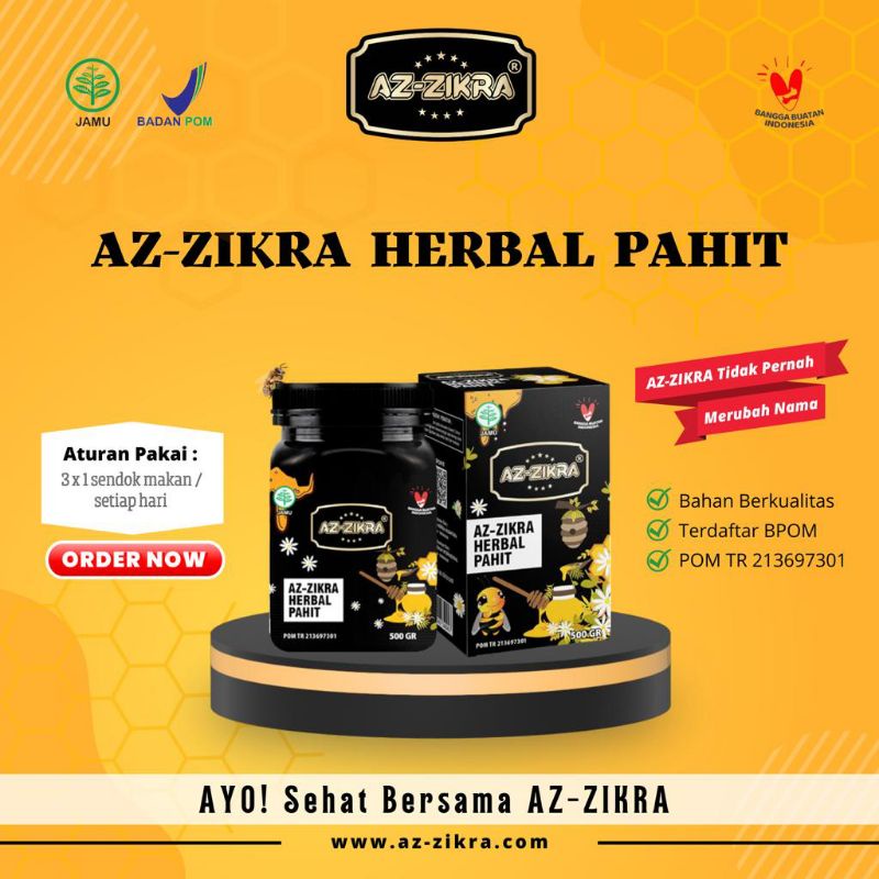 Jual Madu Az-Zikra Az Zikra AzZikra Herbal Hitam Pahit 500gr Asli ...