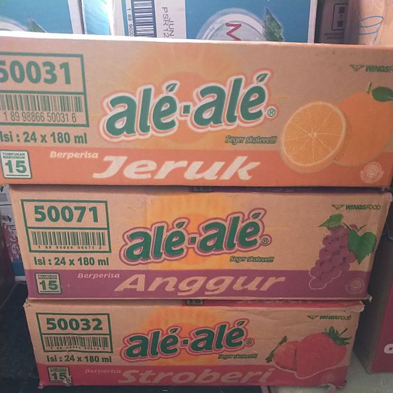 Jual Ale ale 1 dus isi 24 cup Shopee Indonesia