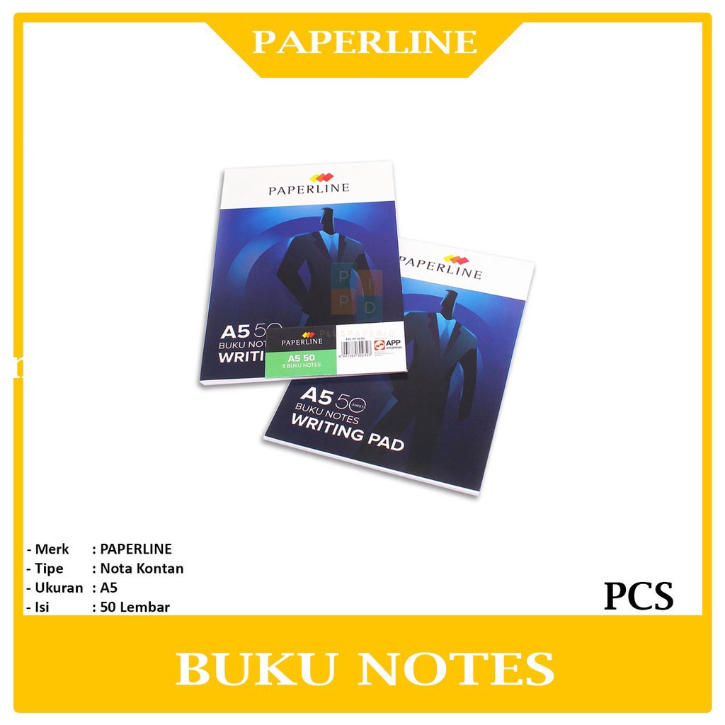 jual-paperline-block-note-a5-buku-acara-seminar-pcs-shopee-indonesia