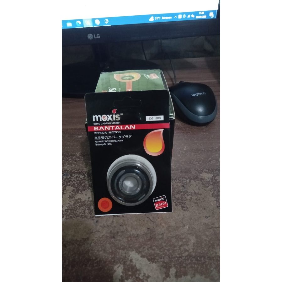 Jual BEARING LAHER / LAKER OTOBAI 6301 2RS PRESS BANTALAN RODA TERMURAH ...