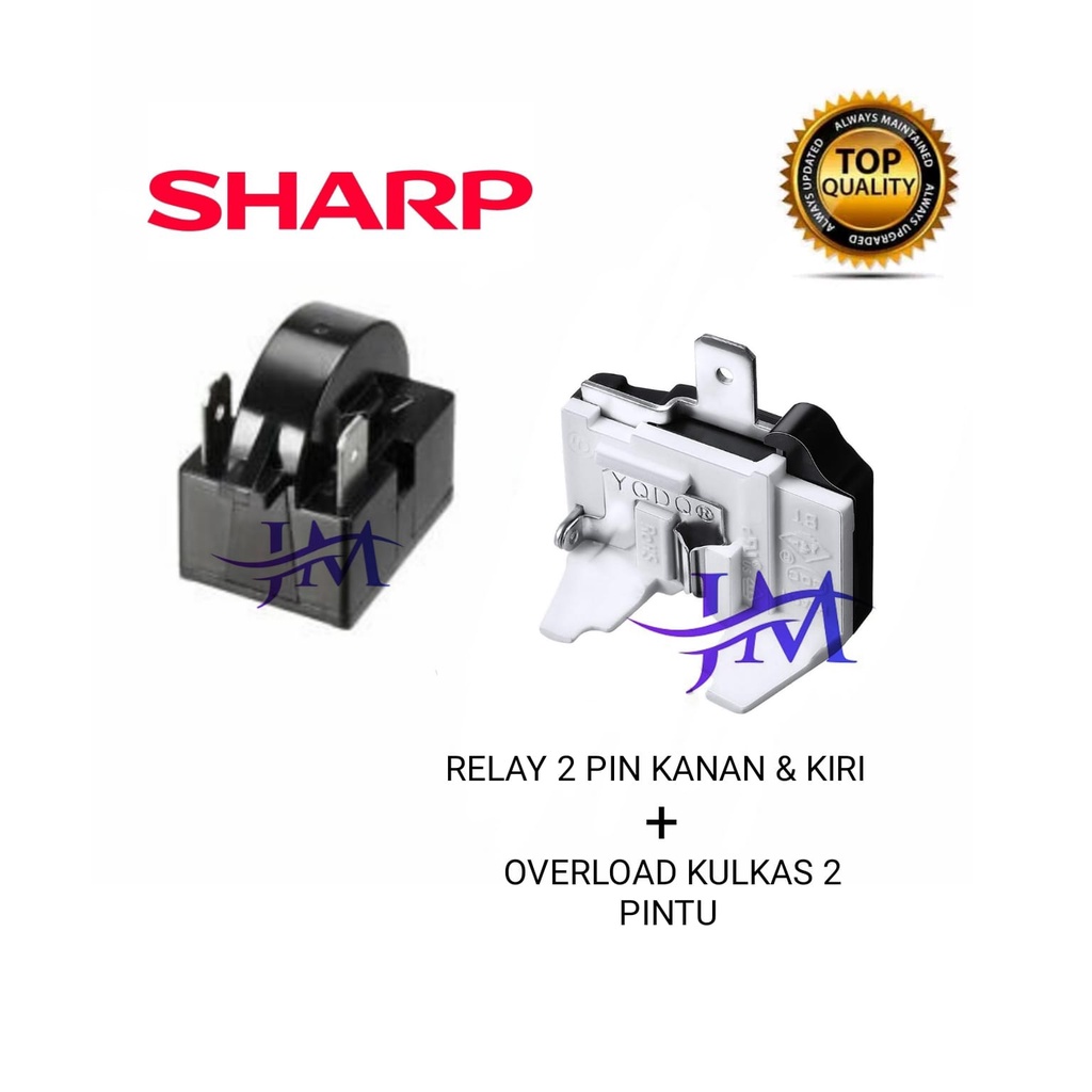 Jual Relay Overload Kulkas SHARP 2 Pintu | Shopee Indonesia