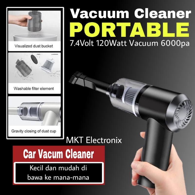 Jual Penyedot Debu Car Vacuum Cleaner Portable Mini wireless cordless