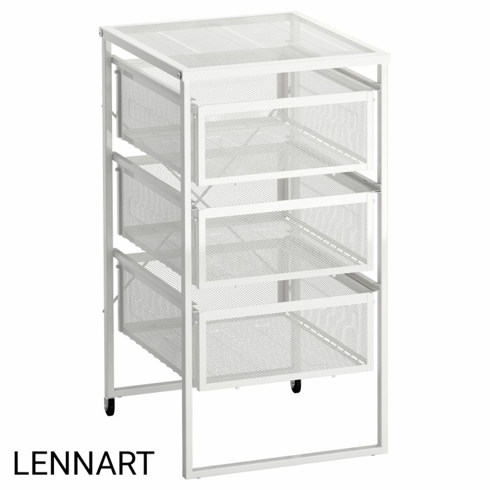 Jual Laci Rak Unit Laci Dokumen 3 Susun Dengan Roda | Shopee Indonesia