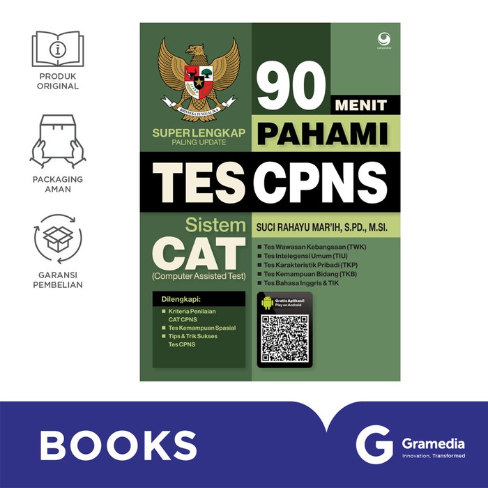 Jual cpns 90 menit pahami tes cpns sistem cat shopee indonesia
