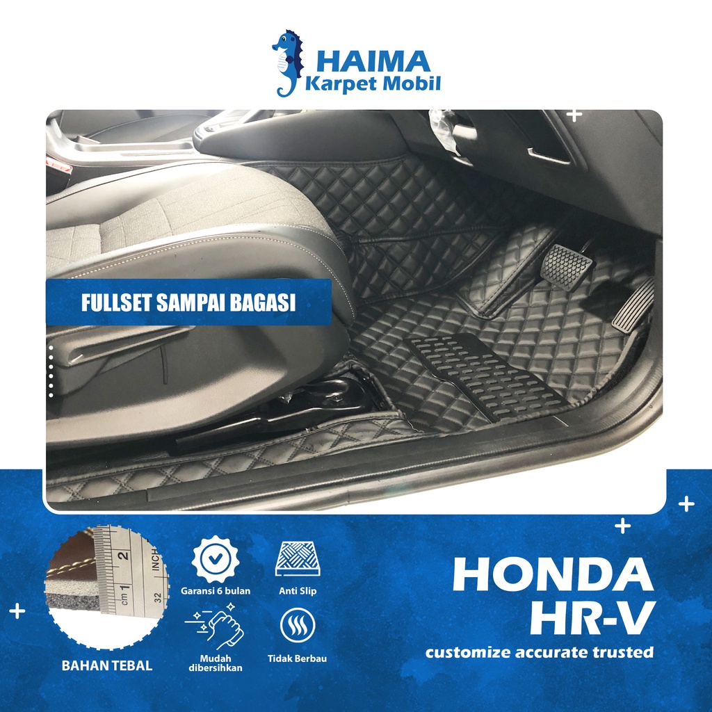 Jual Karpet Mobil Haima Honda Hrv Tahun Fullset Bagasi Shopee Indonesia