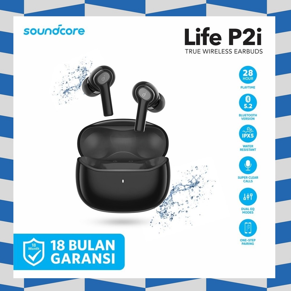Jual Anker True Wireless Earbuds Soundcore Life P2i - A3991 | Shopee ...