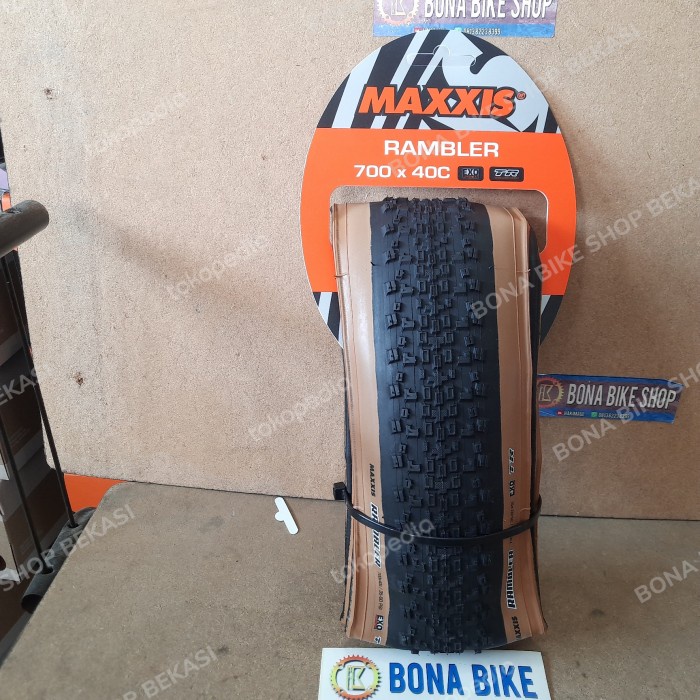 Jual BAN LUAR MAXXIS RAMBLER 700 X 40C SKINWALL EXO TR 700C GRAVEL ORIGINAL Shopee Indonesia