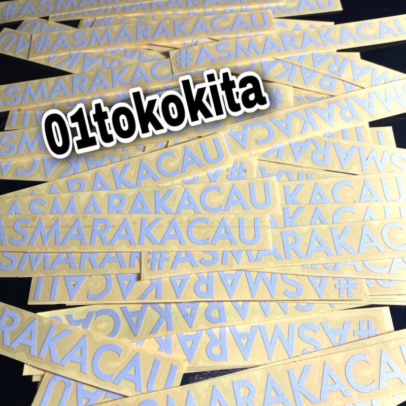 Jual Stiker Asmara Kacau Cutting Murah Meriah | Shopee Indonesia