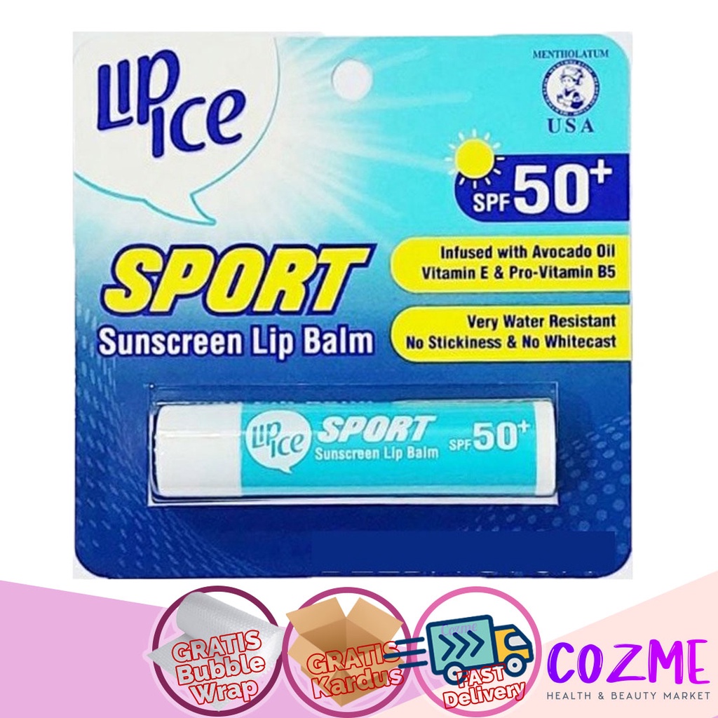 Jual LIP ICE Sport Sunscreen Lip Balm SPF 50+ Shopee Indonesia
