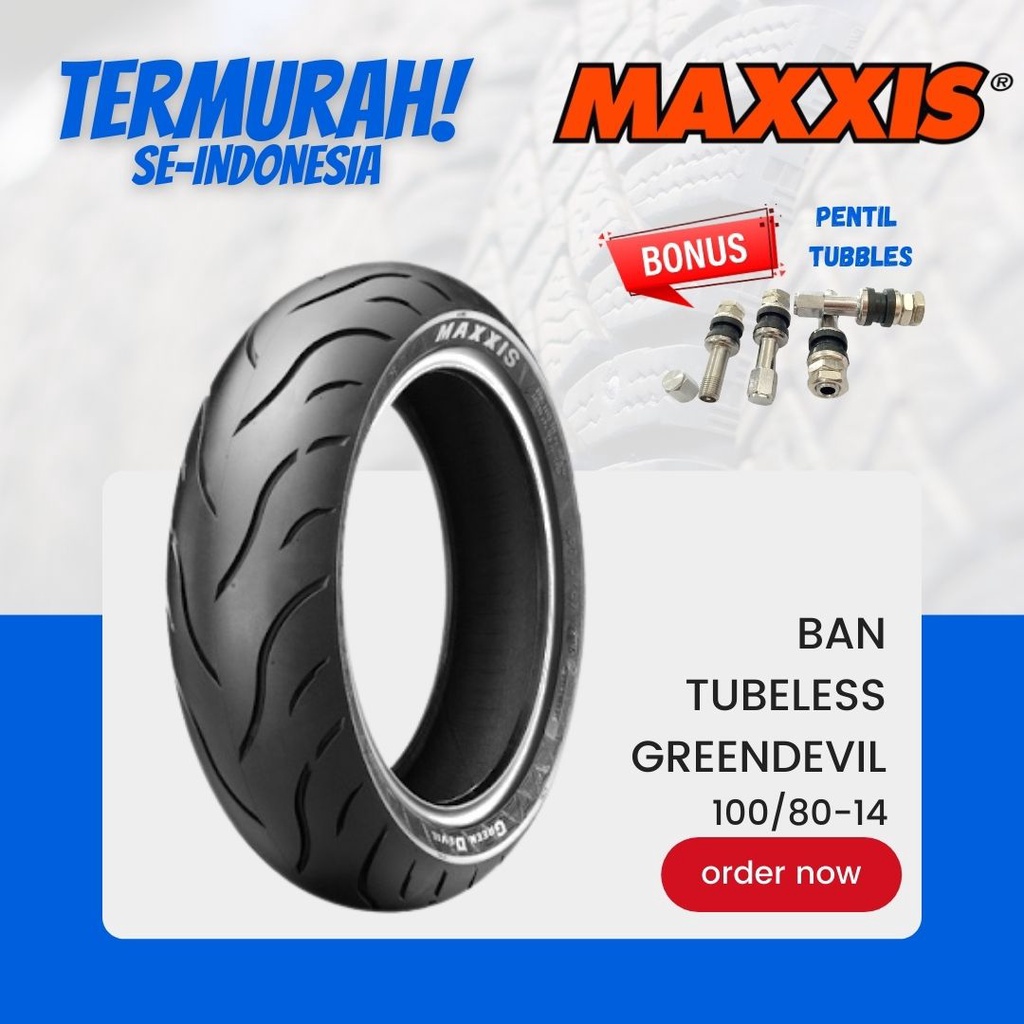 Jual Maxxis Green Devil Ban Maxxis Tubeless Ban Luar Ban