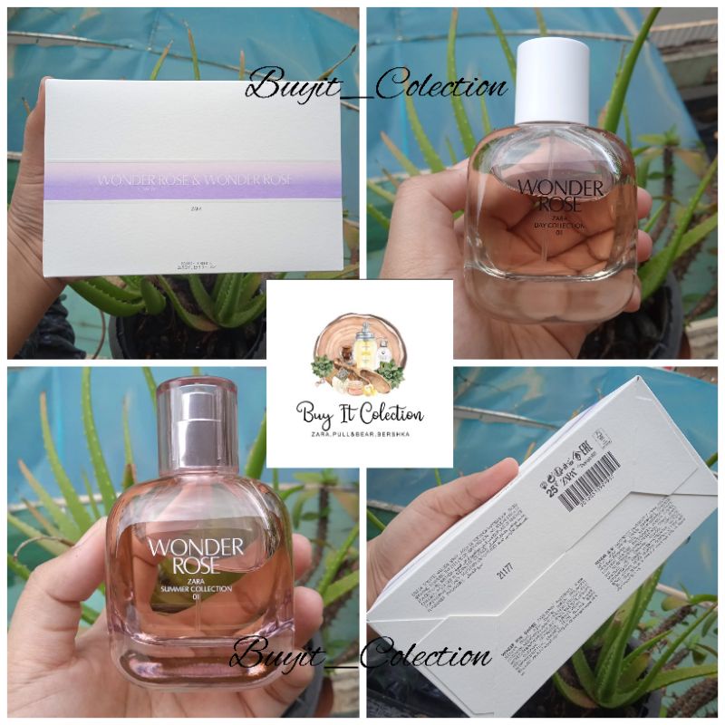 Jual PARFUM ZARA WONDER ROSE & WONDER ROSE SUMMER NEW 2X90 ML | Shopee ...