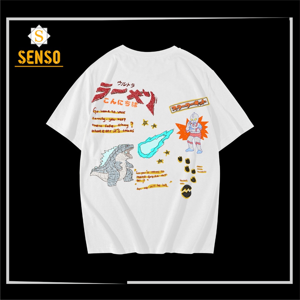 Jual Senso - T-shirt Design Exclusive Ultraman Design Kaos Putih ...