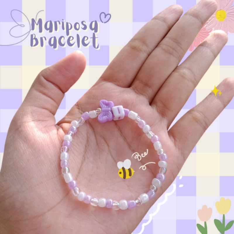 Jual Mariposa Beads Bracelet / Gelang manik manik aesthetic dewasa ...