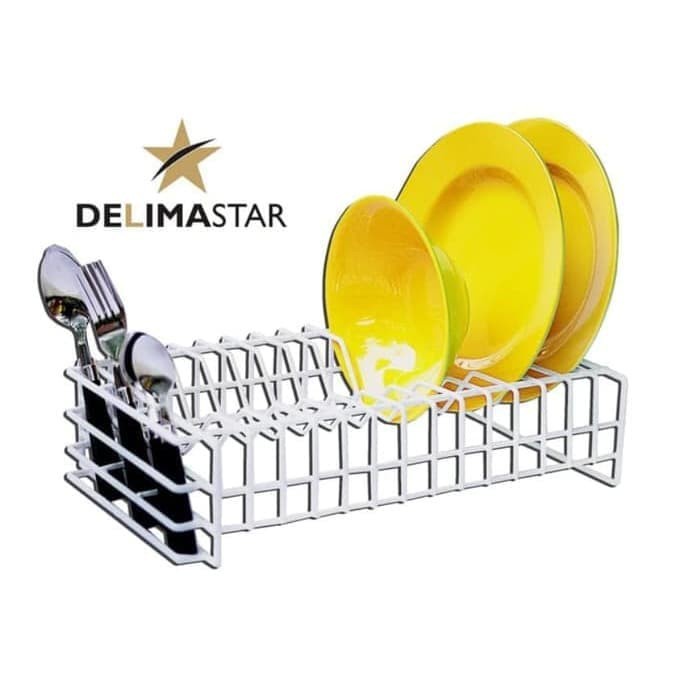 Jual Rak Piring Rak Dapur Delimastar Vienna Drm1002 Shopee Indonesia