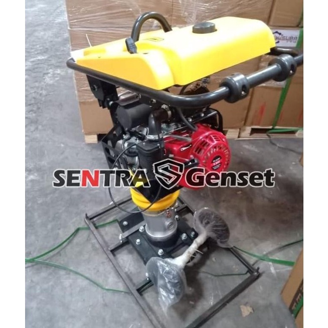 Jual Stamper Kuda / Tamping Rammer Engine 5.5 Hp Kisuba Rm 80 H