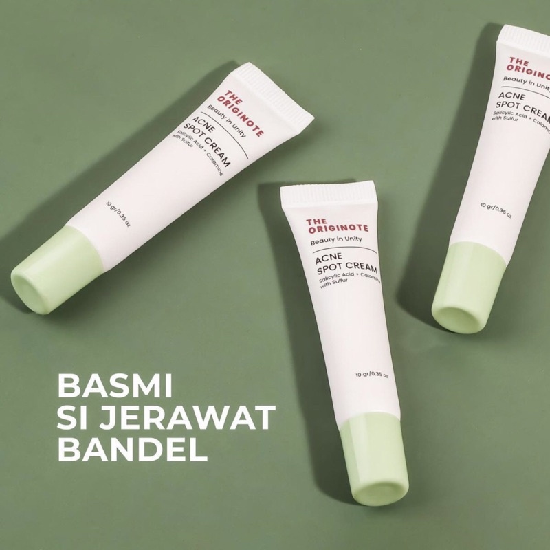 Jual GLAM - THE ORIGINOTE Acne Spot Cream / Obat Totol Jerawat 10gr