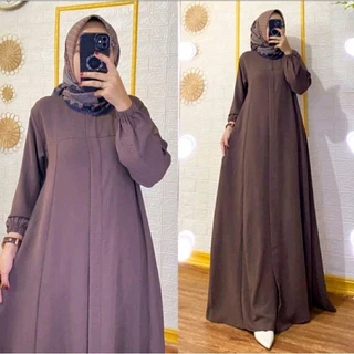 Gamis Maryam Crinkle Airflow Premium M-XXL
