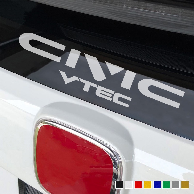 Jual Stiker Mobil Honda Civic VTEC - Car Decal Sticker | Shopee Indonesia