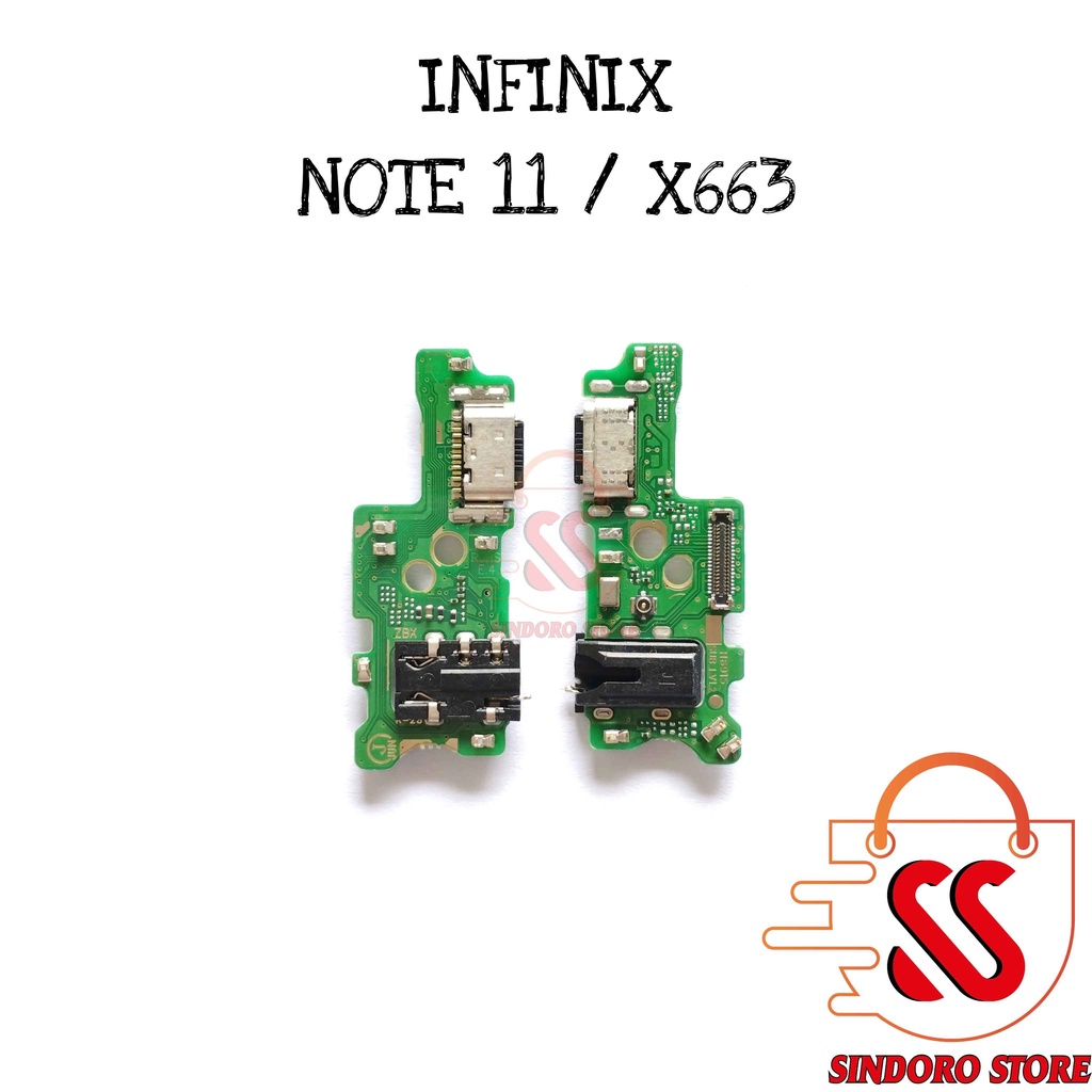 Jual Konektor Charger Infinix Note 11 X663 Pcb Board Usb Papan Mic ...