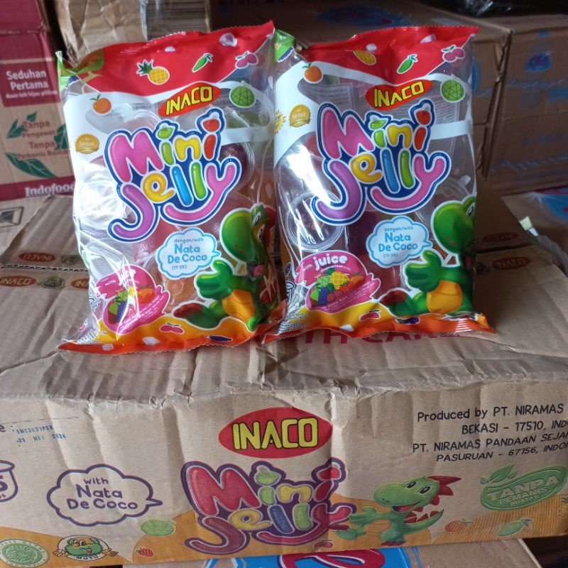 Jual inaco jelly kemasan 25 cup 1 dus isi 12 pack | Shopee Indonesia