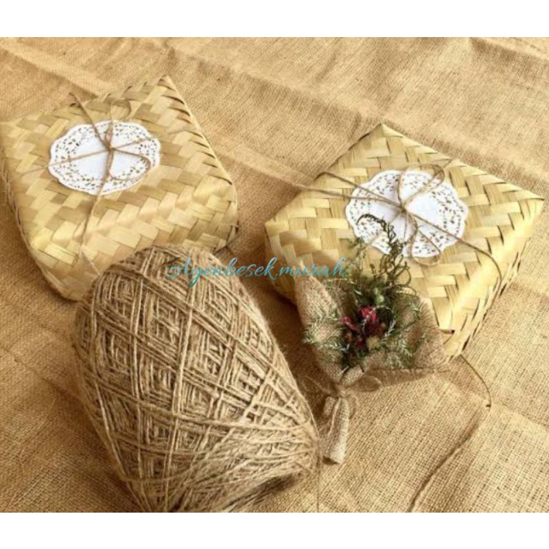 Jual TALI RAMI GONI MURAH / TALI RAMI BESEK / BESEK BAMBU / HAMPERS ...