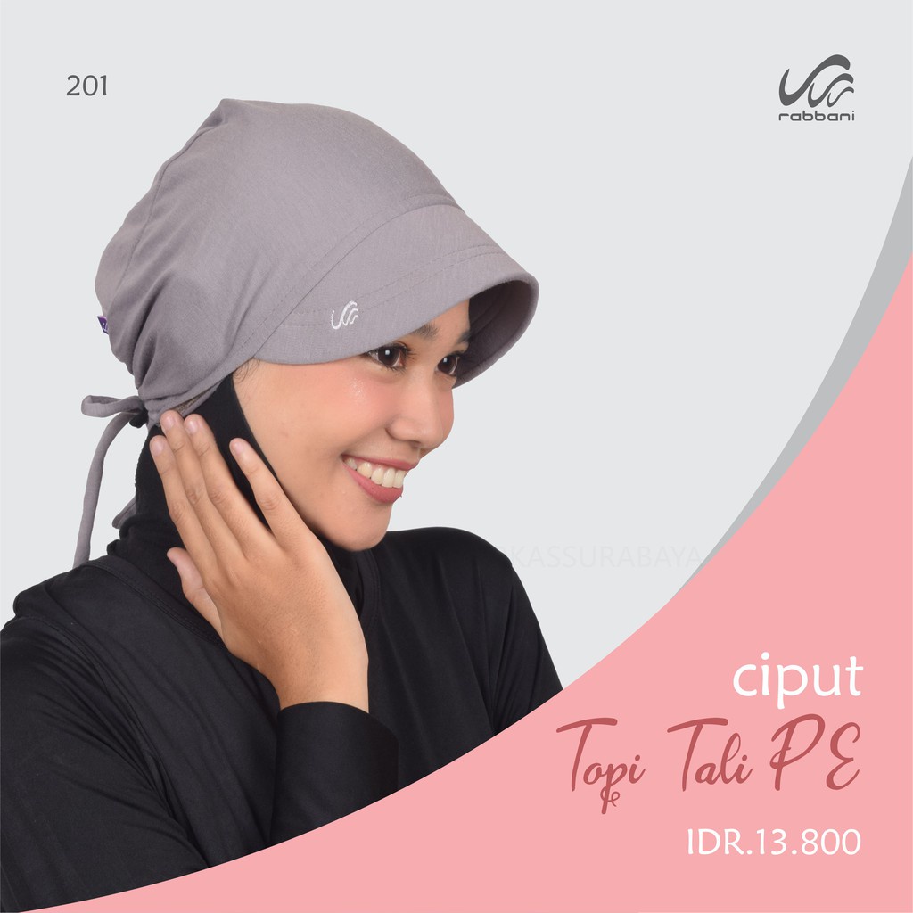 Jual Ciput Topi Rabani Ori, Dalaman Jilbab Rabbani Pet Tali Bahan Kaos ...