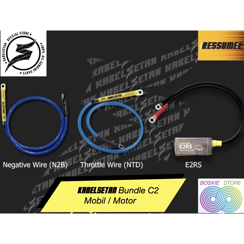 Jual KABELSETAN Bundle 2C Mobil Motor Akselerasi dan Kelistrikan ...