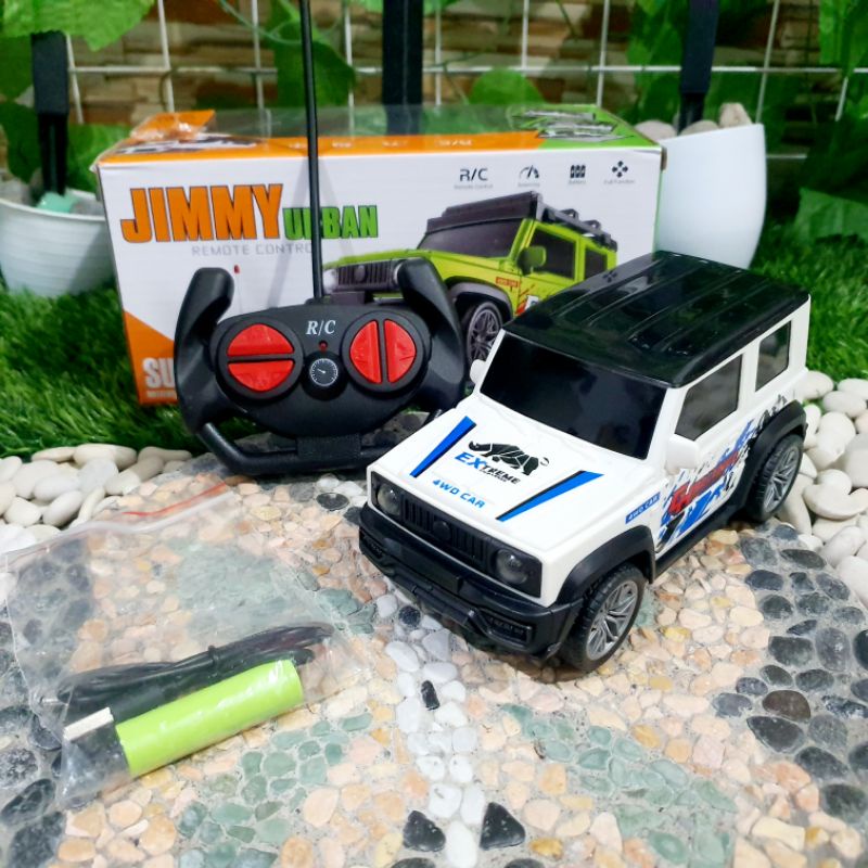 Jual Mainan Mobil Remote Control Jeep Off Road Army - rc car mini ...
