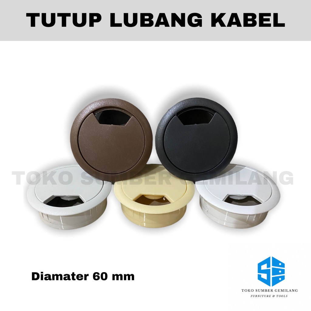 Jual Tutup Lubang Kabel Grommet Cable Tutup Lubang Kabel Meja