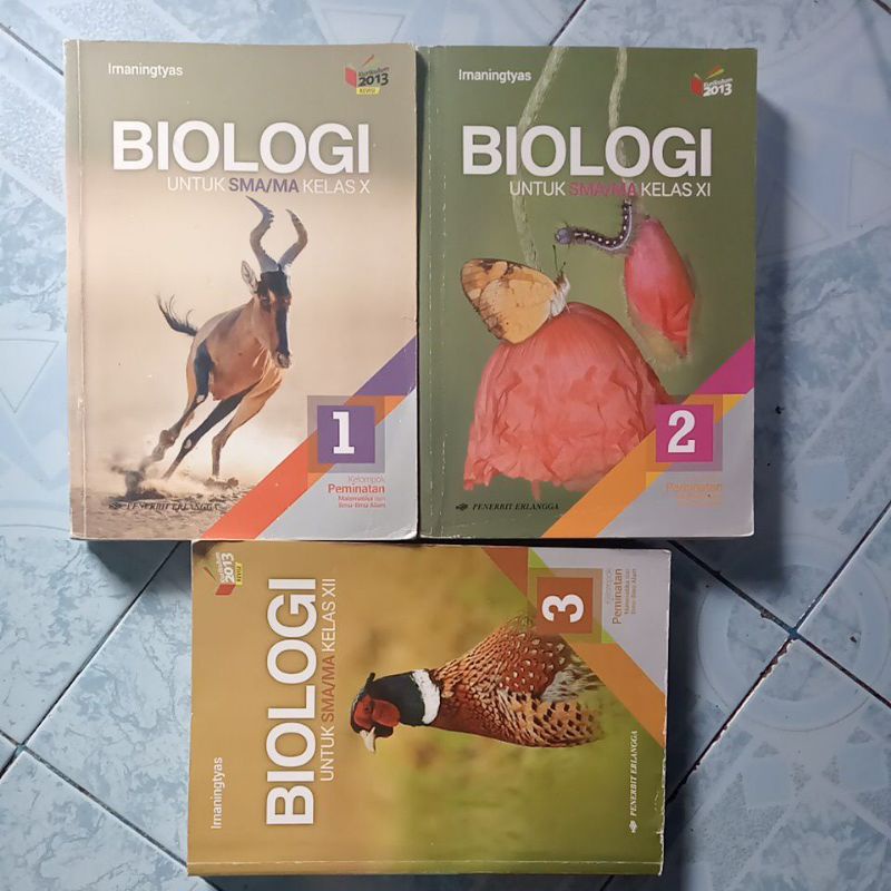 Jual BUKU BEKAS ORIGINAL BIOLOGI KELAS 1 2 3 X XI XII SMA KELOMPOK ...