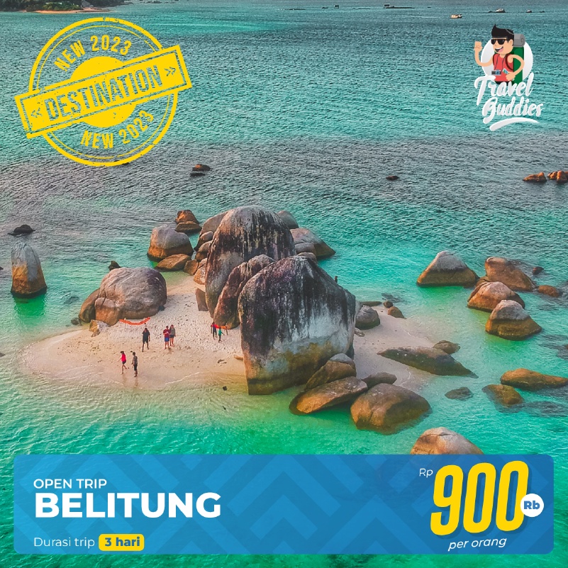 Jual Paket Wisata Travel Tour Liburan Belitung 3D2N Open Trip | Shopee ...