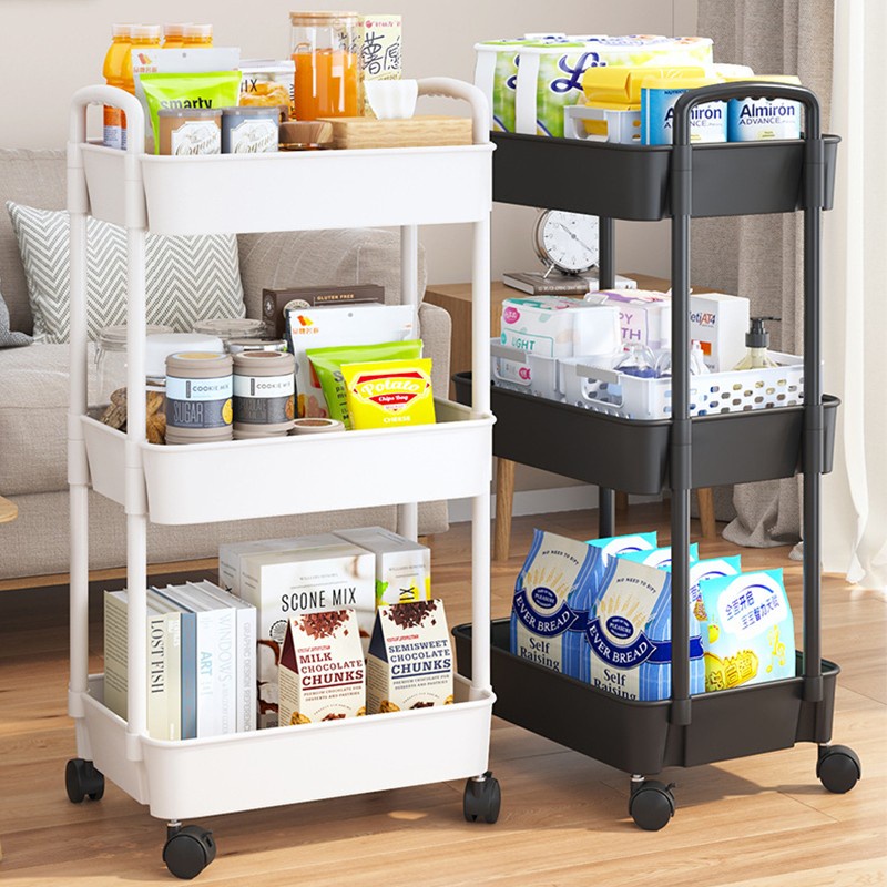 Jual SHENAR TROLLEY / RAK TROLI SALON RAK DAPUR RODA RAK 3 SUSUN ...