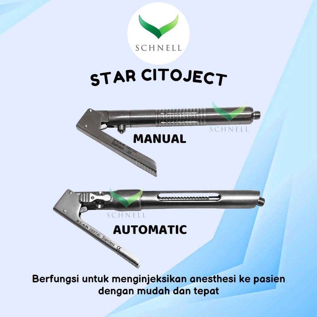 Jual Star Dental Syringe Citoject/Citoject Syringe Dental Instrument