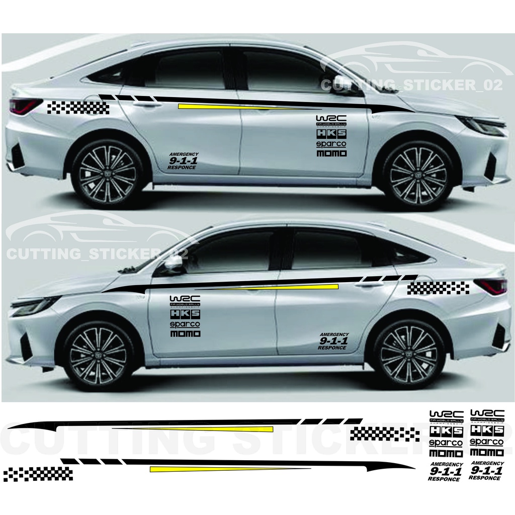 Jual Stiker mobil sedan vios sticker mobil toyota vios sticker all tipe ...