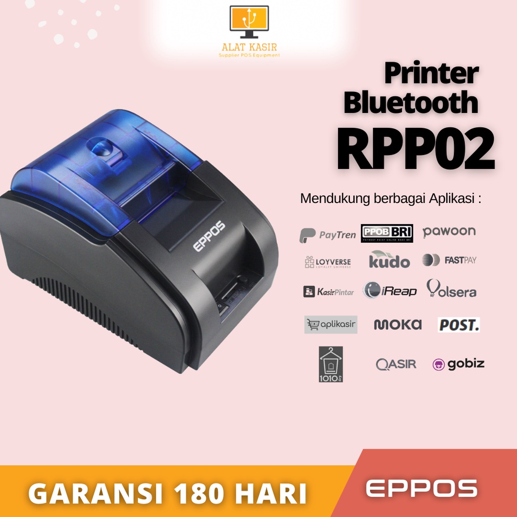 Jual Printer Thermal Eppos Mm Ep Rpp Usb Bluetooth Shopee Indonesia