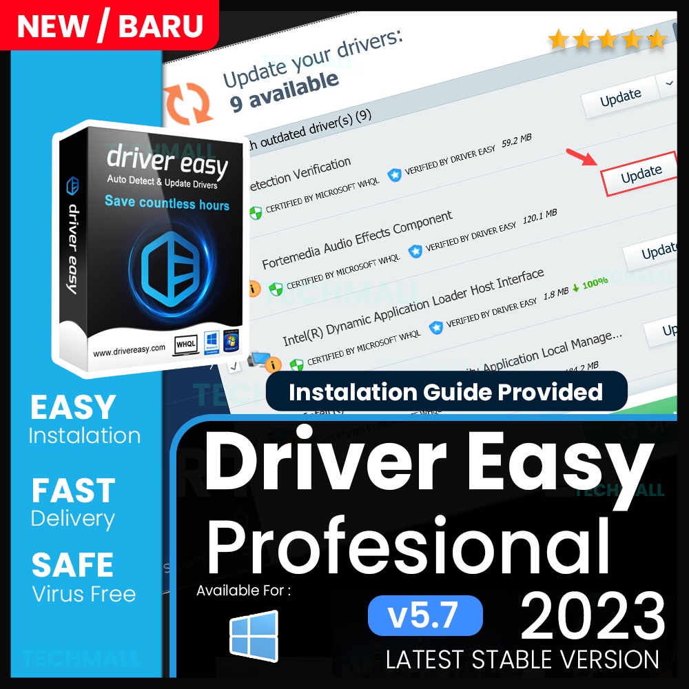 Driver Easy Pro 2022 Latest Version 5.7 Lifetime for Windows