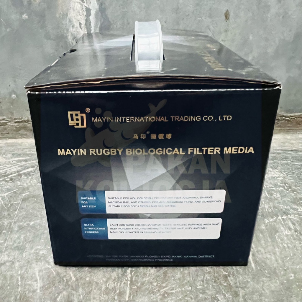 Jual Mayin Rugby media filter biologis rumah bakteri aquarium ikan - 1 ...