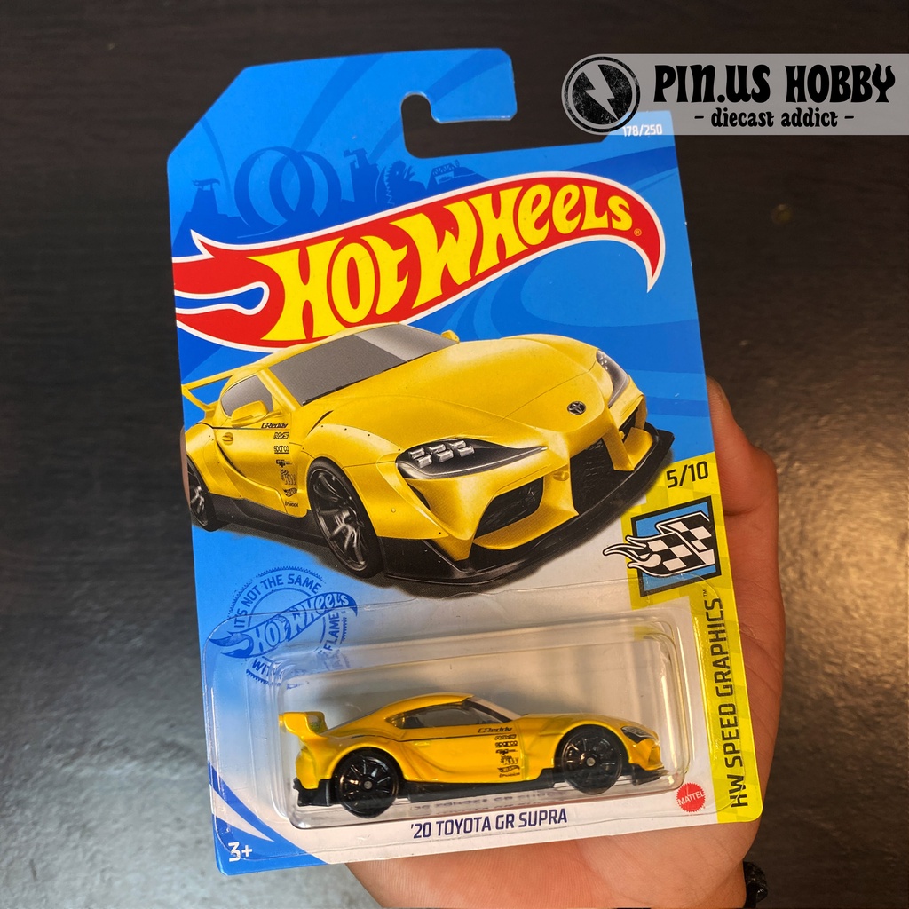 Jual HOTWHEELS 20 TOYOTA GR SUPRA , ORIGINAL HOT WHEELS by MATTEL ...
