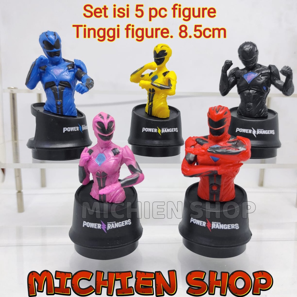 Jual Power Ranger Cup XXI Figure Topper Kue | Shopee Indonesia