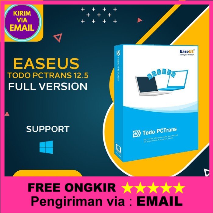 Jual Software Transfer Data Pc Easeus Todo Pctrans Pro Full Version Win Lifetime Shopee 8768