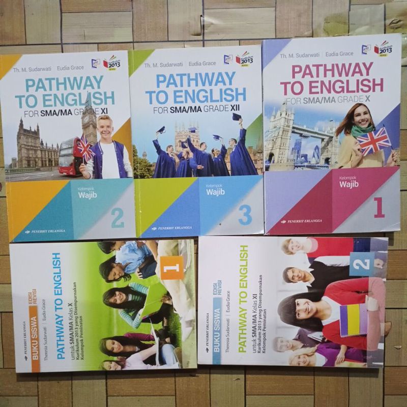 Jual ORIGINAL BEKAS BUKU SISWA PATHWAY TO ENGLISH KELAS 123 X XI XII ...