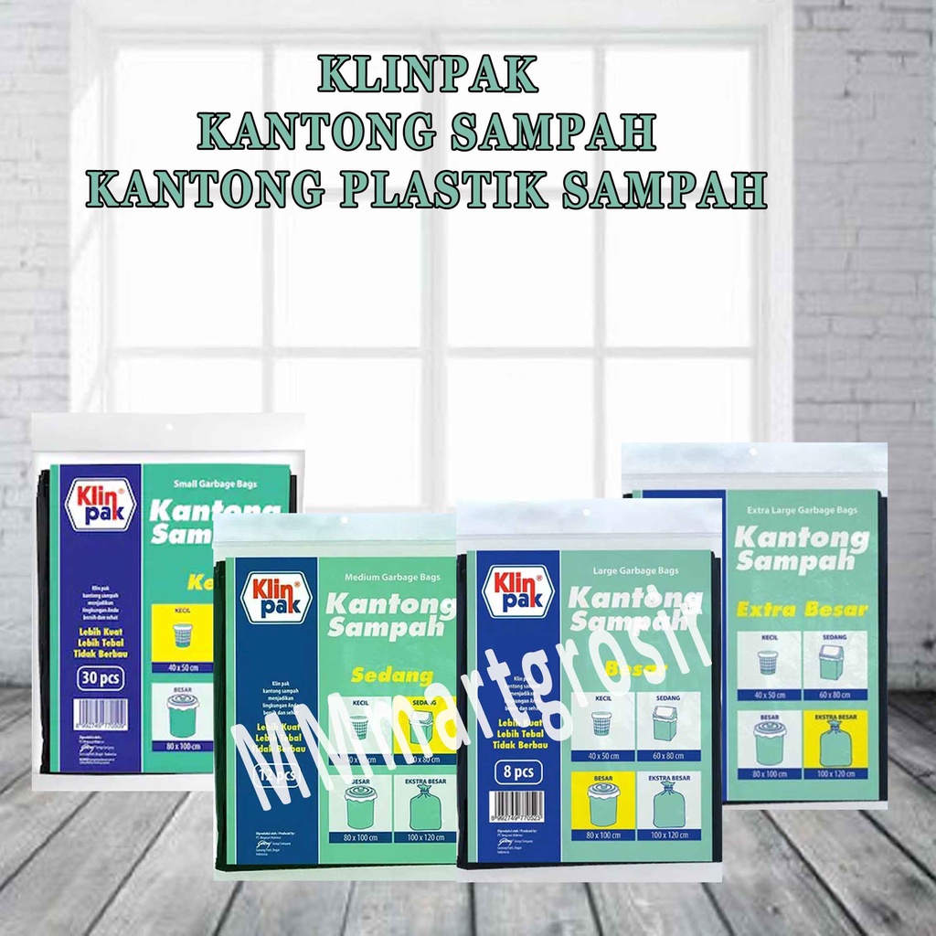 Jual Klinpak Kantong Plastik Sampah Klinpak Kantong Sampah Shopee Indonesia