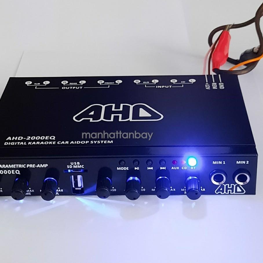 Jual Parametric Equalizer Preamp Karaoke Bluetooth TF card / USB Merk
