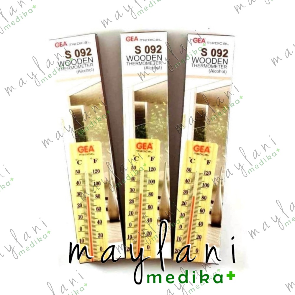 Jual GEA THERMOMETER RUANGAN KAYU / TERMOMETER KAYU / TERMOMETER KAMAR ...