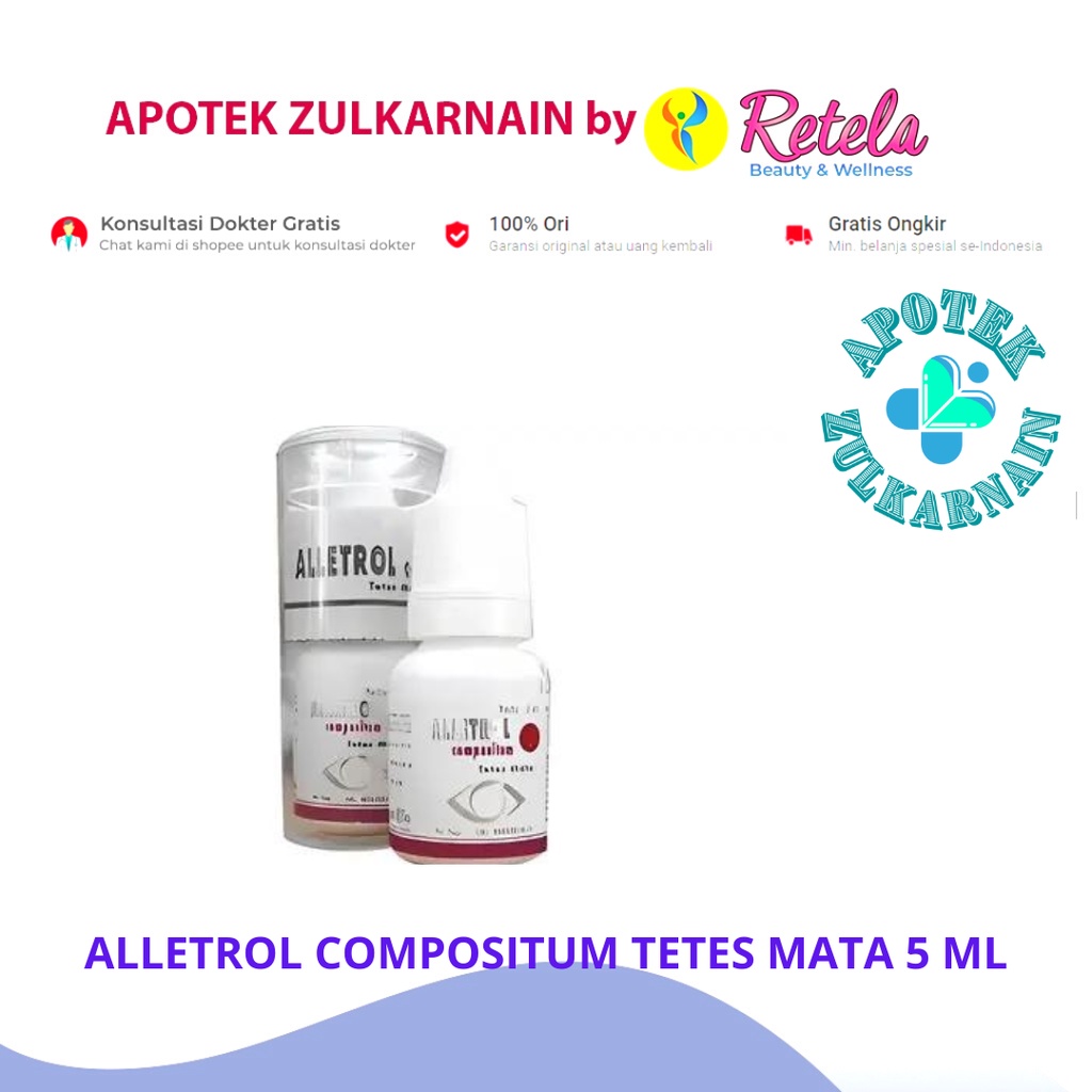 Jual Alletrol Eye Drops 5Ml | Shopee Indonesia