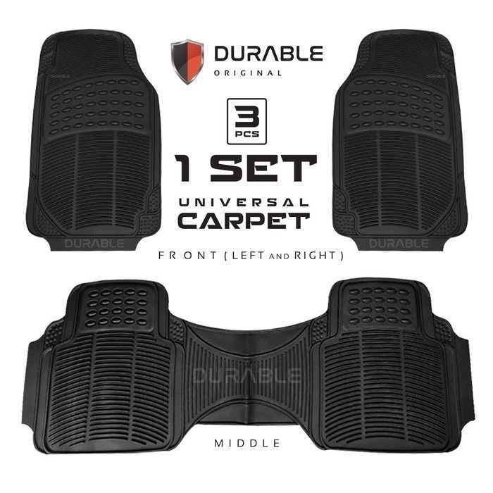 Jual Wuling Air EV 2022 Karpet Mobil Durable Karpet PVC Universal 3Pcs ...