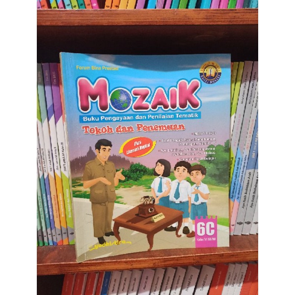 Jual BUKU BEKAS MOZAIK BUKU PENGAYAAN DAN PENILAIAN TEMATIK KELAS 6 SD ...