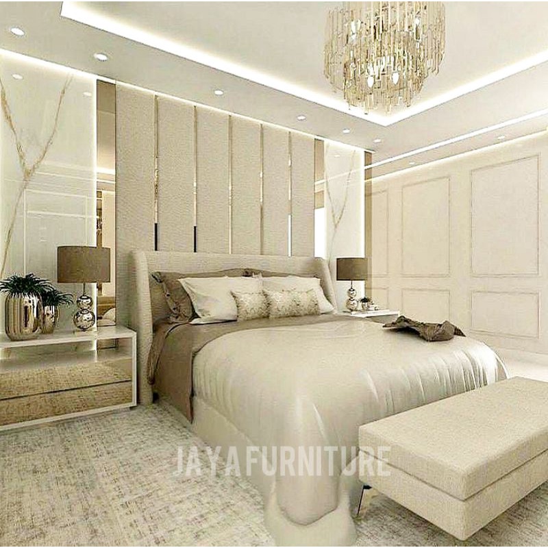 Jual dipan ranjang tempat tidur/divan headboard mewah klasik/tempat ...
