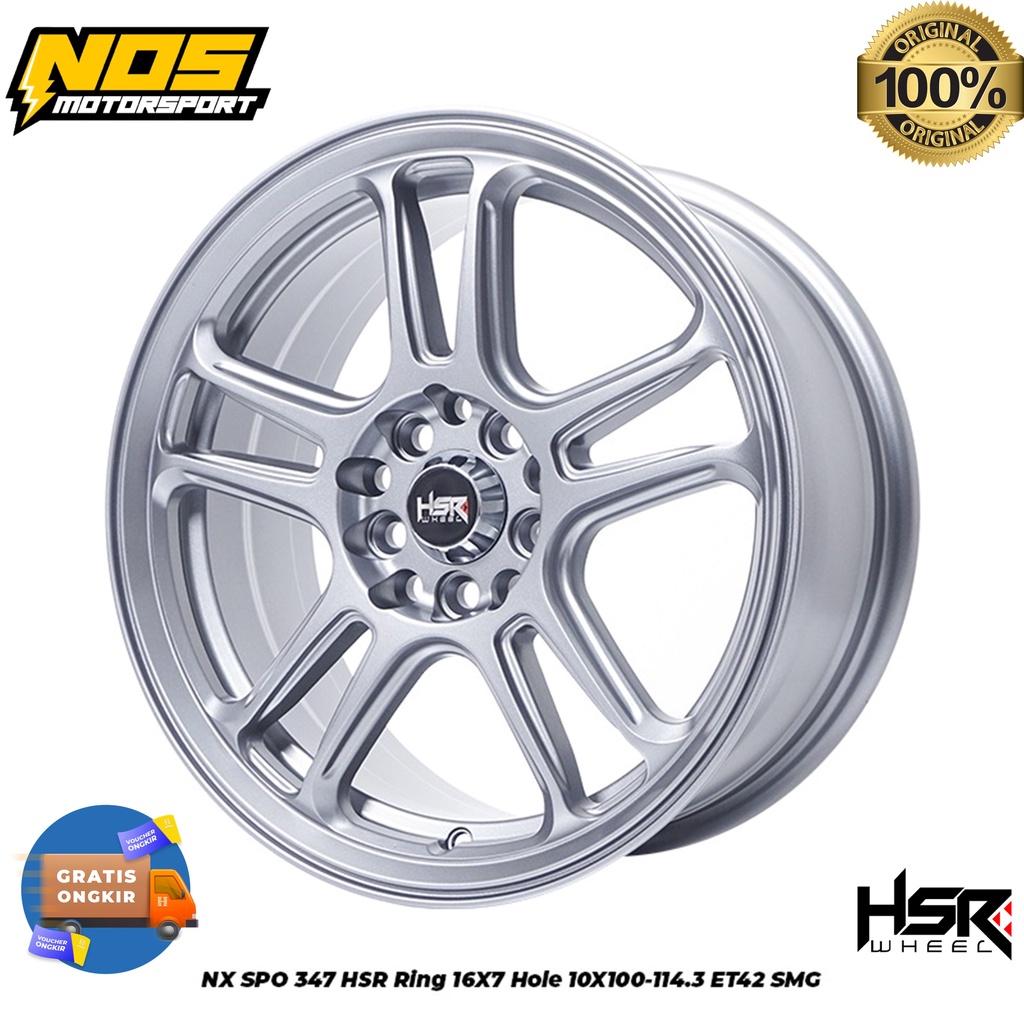 Jual VELG HSR UNTUK MOBIL EXPANDER INNOVA RUSH TERIOS SIENTA PCD 5X100 ...